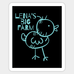 Lena's Big Farm Sticker